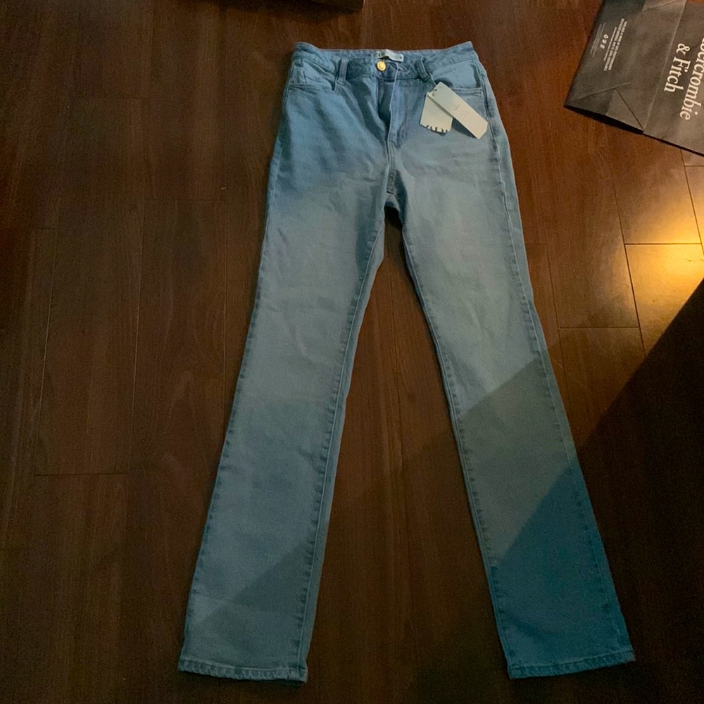 Zara straight leg jeans